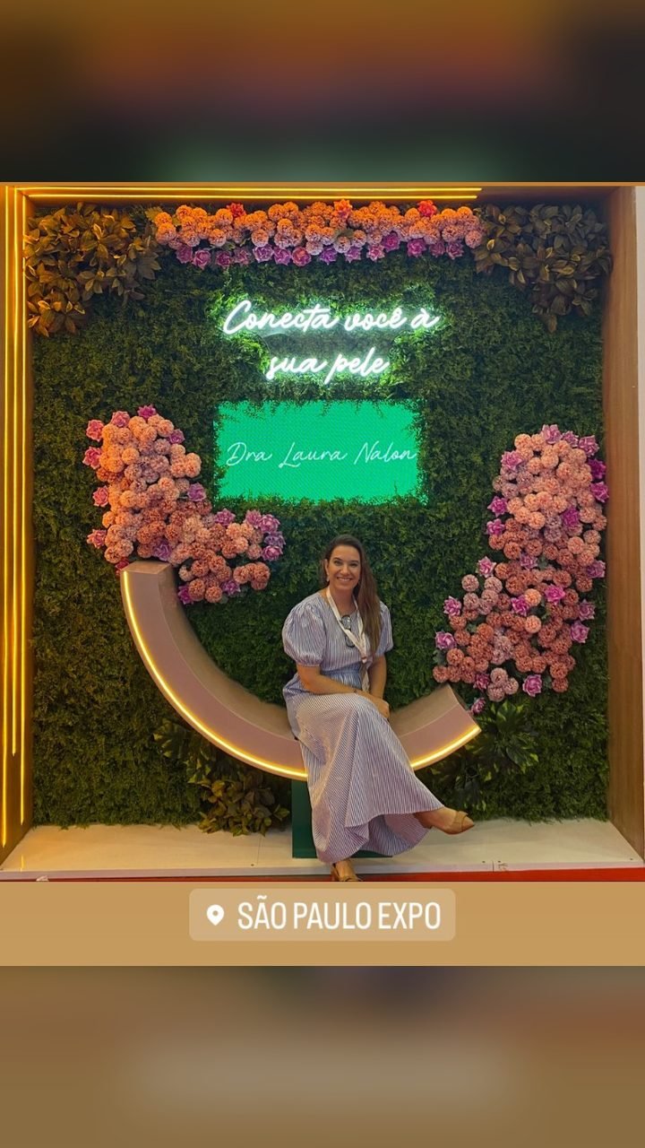 Dra. Laura Nalon no São Paulo Expo